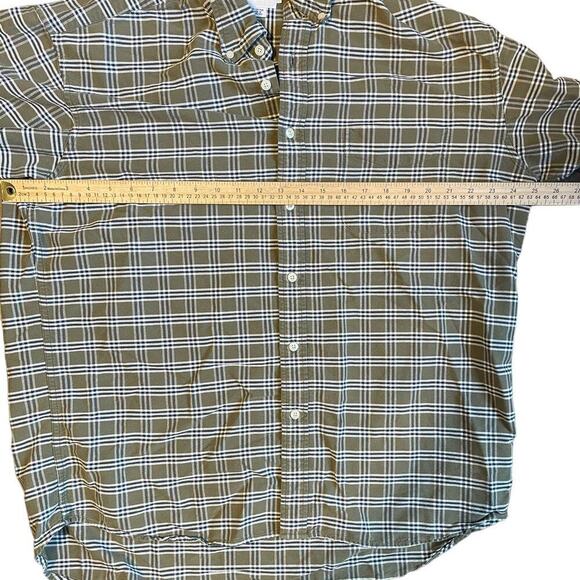 J.Crew 100% Cotton Green Plaid Button Down Shirt Size L - Picture 7 of 7